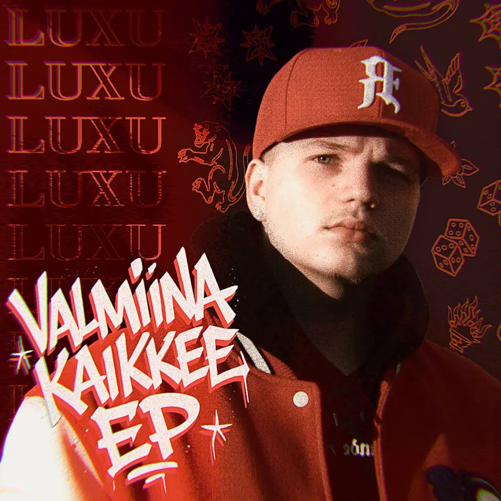 Kansitaide: LUXU — VALMIINA KAIKKEE, tekijä SONOFALFEUS