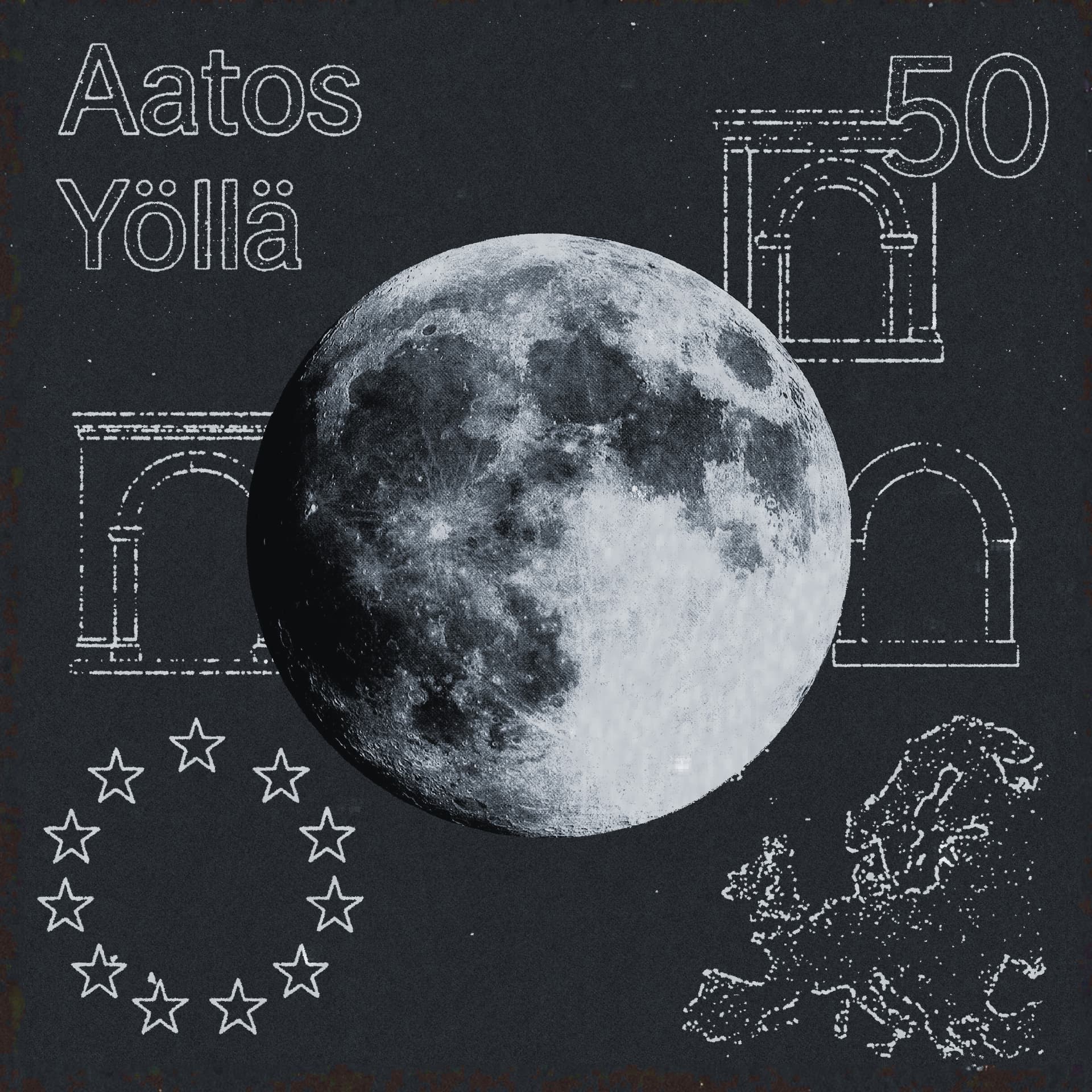 Kansitaide: AATOS — YÖLLÄ, tekijä SONOFALFEUS